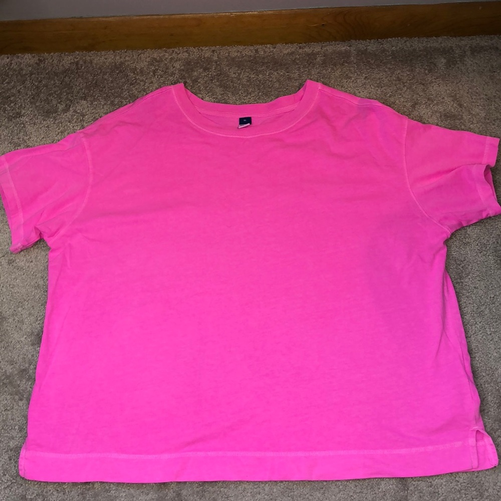 Old Navy Neon pink t-shirt